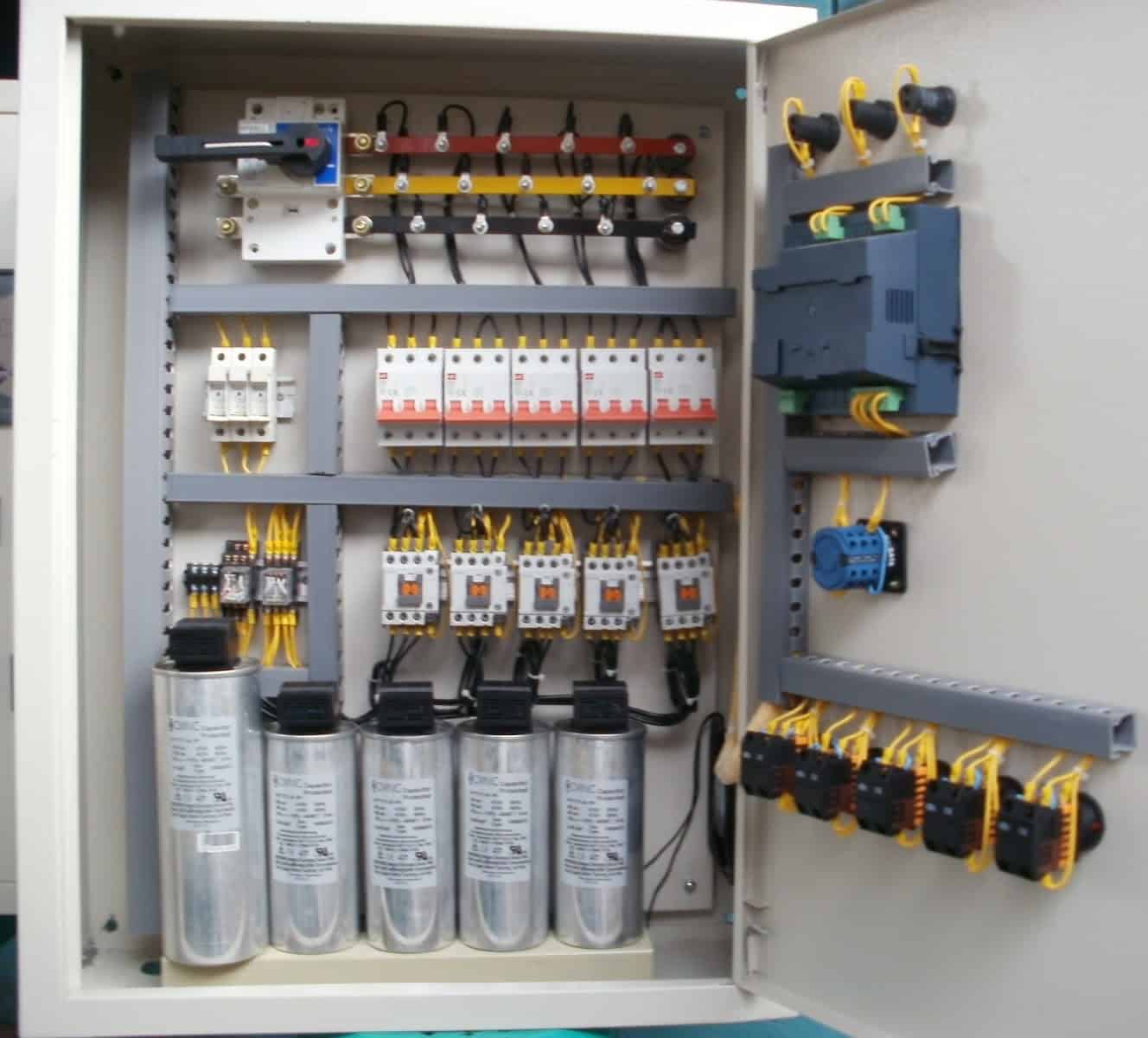 Capacitor Bank in Industries Wiring and Power Distribution