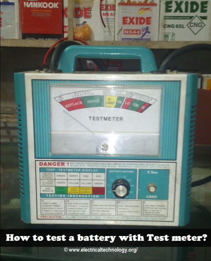 How to test a battery with Test meter? How to test a battery with Test meter?