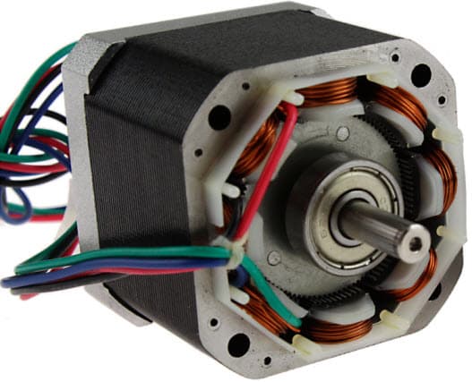 Stepper motor winding