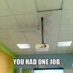 You had one job, Funny electrical