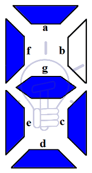 7-Segment display Digit 6
