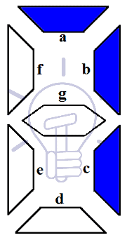 7-Segment display Digit 7