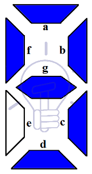 7-Segment display Digit 9