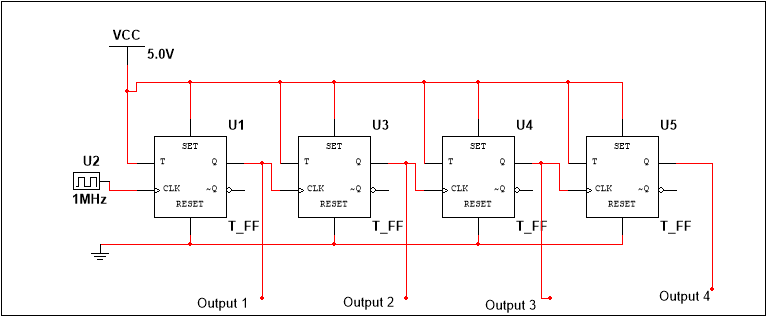 Asynchronous Counter