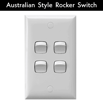 Australian Style Rocker Switch
