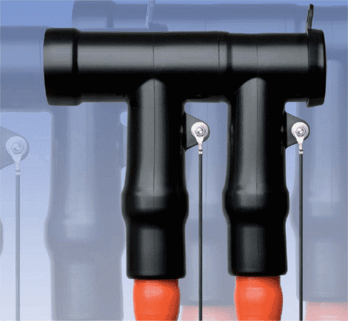 Elbow termination for more than one cable(1)