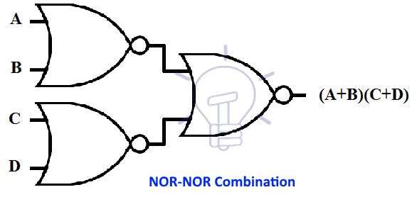 NOR-NOR combination