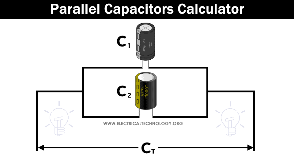 Parallel Capacitors Calculator