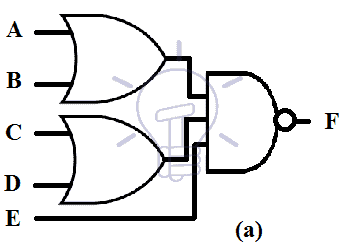 schematic of OR-NAND