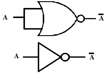 Single input NOR gates