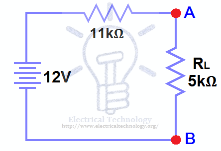 Thevenin's equivalent circuit